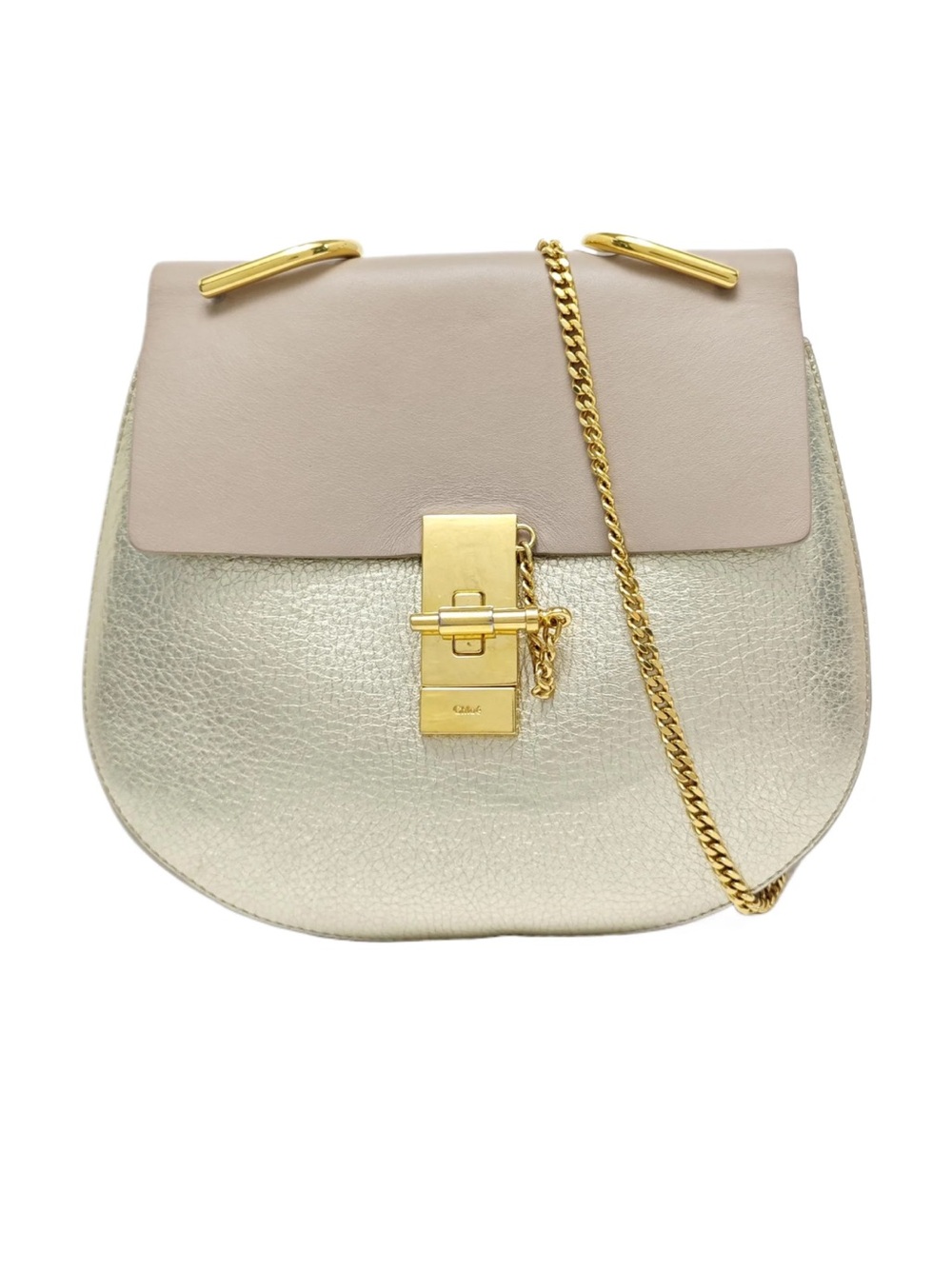 Cole Drew Bag - Limited Edition Calfskin - Taupe/Gold Leather/Gold Hardware